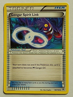 Gengar Spirit Link 95/119 XY-Phantom Forces Pokemon - Image 1