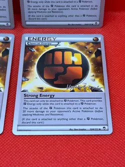 Pokemon Tcg Strong Energy 104/111 - World Championships 2015 - x4 - Image 5