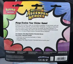 Pokemon Mega Evolution Ascended Heros Tech Sticker Collection - Charmander Promo - Image 2