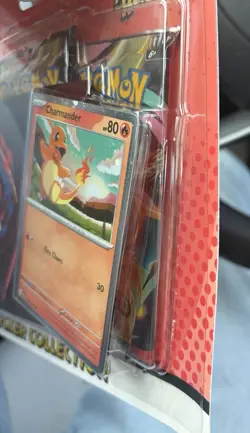 Pokemon Mega Evolution Ascended Heros Tech Sticker Collection - Charmander Promo - Image 4