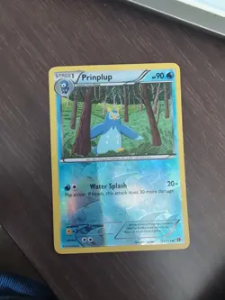 Prinplup 34/113 Reverse Holo Pokemon BW Legendary Treasures NM/LP Condition - Image 1