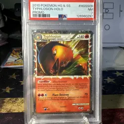 2010 Pokemon HG & SS Typhlosion Holo Promo HG5509 PSA 7 - Image 1