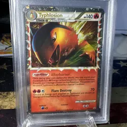 2010 Pokemon HG & SS Typhlosion Holo Promo HG5509 PSA 7 - Image 2