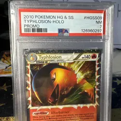 2010 Pokemon HG & SS Typhlosion Holo Promo HG5509 PSA 7 - Image 3