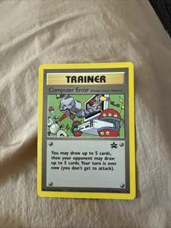 2000 Pokemon Computer Error Non-Holo - WOTC Black Star Promo #16 Pokemon League - Image 1