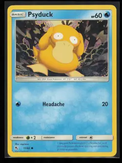 Psyduck 11/68 Pokemon Hidden Fates Common Near Mint - Image 1