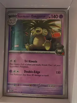 ACENDING HEROES Team Rocket Exeggutor **HOLO** 078/217 - Pokemon TCG - Image 1