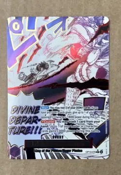 One Piece Divine Departure Alternate Art Carrying on His Will OP13-076 - Image 1