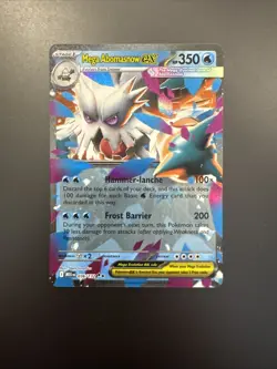 Mega Abomasnow Ex Mega Evolution 036/132 Double Rare Pokemon Card NM/M - Image 1