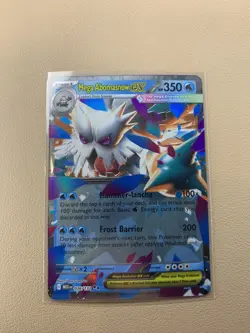 Mega Abomasnow ex 036/132 Double Rare - Pokemon TCG Mega Evolution - NM - Image 1
