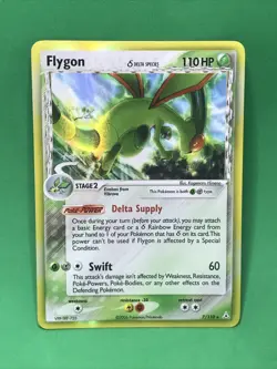 Flygon (Delta Species) - 7/110 - Ex Holon Phantoms Holo Rare Pokemon TCG NM - Image 1