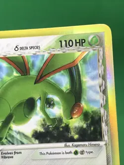Flygon (Delta Species) - 7/110 - Ex Holon Phantoms Holo Rare Pokemon TCG NM - Image 4