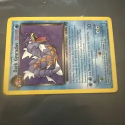 Dark Gyarados 25/82 | Team Rocket | Non Holo Rare Pokemon Card HP - Image 2