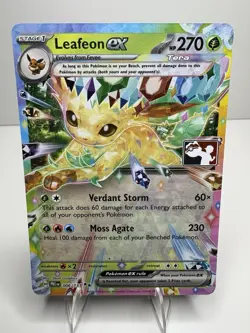 Leafeon Ex 006 /131 - Prize Pack Series promo stamped card holo NM pokemon - Image 1