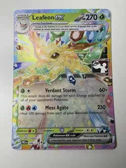 Leafeon Ex 006 /131 - Prize Pack Series promo stamped card holo NM pokemon - Image 4