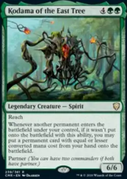 Kodama of the East Tree Commander Legends (CMR) 239 MTG Regular - Image 1