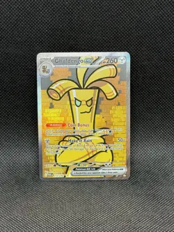 Pokemon TCG Gholdengo EX 252/182 Sv04: Paradox Rift Special Illustration Rare - Image 1