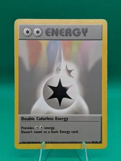 Double Colorless Energy 096/102 Base Set Regular Pokemon TCG MP - Image 1