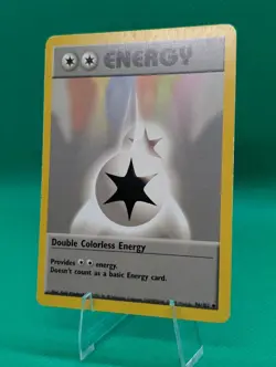 Double Colorless Energy 096/102 Base Set Regular Pokemon TCG MP - Image 3