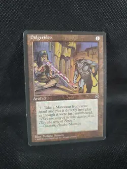 Didgeridoo NM English Homelands Magic The Gathering MTG Reserved See Pics ** - Image 3