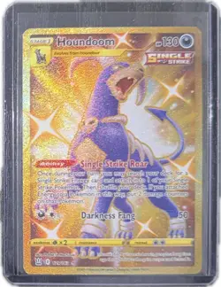 Houndoom Full Art Secret Rare Card #179/163 Pokemon TCG Battle Styles Near Mint - Image 1