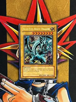 BPT-009 Blue-Eyes White Dragon Secret Rare Limited Edition NM Yugioh Card - Image 1