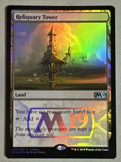 MTG / Reliquary Tower / LEP / #254 / FOIL / Uncommon / NM - Image 1