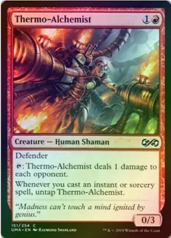 1 x Thermo-Alchemist - Foil - UMA - LP - Magic The Gathering - MTG - Image 1