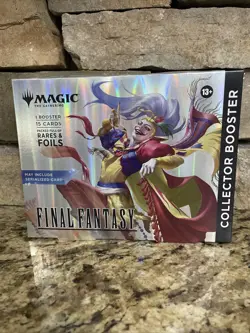 Magic The Gathering Final Fantasy Collector Booster Serialized Card Omega Box 🔥 - Image 1