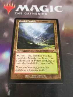 MTG. Wooded Foothills. Retro Frame. Modern Horizons 3. Pack Fresh - Image 1