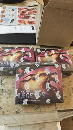 1x Commander Legends 2020 Collector Booster Box ENGLISH MTG - New and Sealed! - Image 2