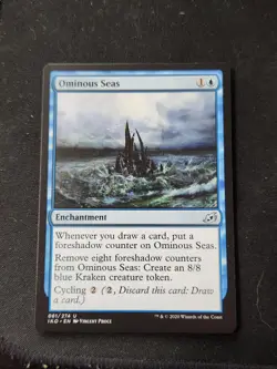 MTG Ominous Seas Ikoria: Lair of Behemoths Regular NM - Image 1