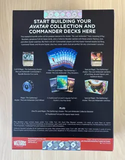 Magic The Gathering Avatar The Last Airbender Commander's Bundle - Image 2