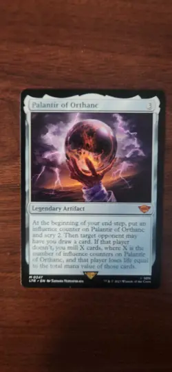 MTG Palantir Of Orthanc Lord of the Rings M/NM - Image 1