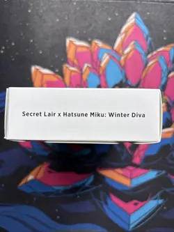 MTG Secret Lair Hatsune Miku: Winter Diva Non-Foil, New & Sealed English - Image 2