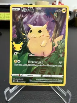 Pokemon Celebrations 9 Card Lot - Surfing Pikachu No Duplicates - Image 4