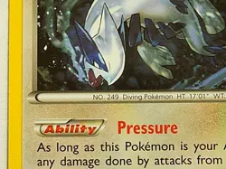 Lugia 78/124 XY Fates Collide Pokemon - Image 3