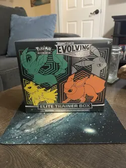 Pokemon TCG Sword & Shield Evolving Skies Elite Trainer Box Set of 2 ETBs Sealed - Image 3