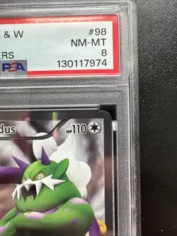 Pokemon TCG Tornadus (98 Full Art) 98/98 Emerging Powers PSA 8 NM-MT - Image 3