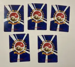 Pokemon Vintage Japanese Holo 5 Card Lot Scyther Hitmonchan Flareon Zapdos NP - Image 2