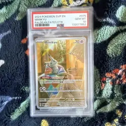 Pokemon TCG Mimikyu 075 Promo PSA 10 - Image 1