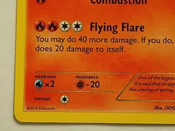 Moltres 9/124 XY Fates Collide Pokemon - Image 4