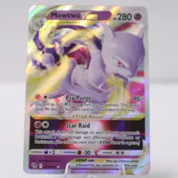 2022 Pokemon Pokemon GO Mewtwo VSTAR 031/078 NM - Image 1