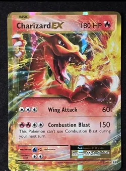 Pokemon Charizard EX 12/108 Evolutions Ultra Rare Holo 180HP Card 2016 PXY - Image 1