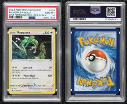 Rayquaza Holo Pokemon Sword & Shield Black Star Promo PSA 10 GEM MT - Image 3