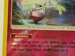 Shiinotic 93/156 Reverse Holo SM Ultra Prism Pokemon - Image 3