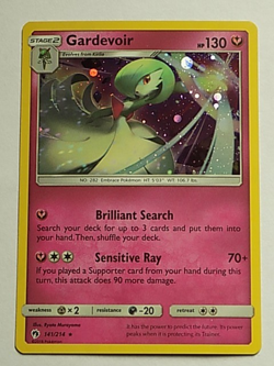 Gardevoir 141/214 Cosmos Holo SM Lost Thunder Pokemon - Image 1