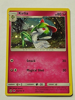 Kirlia 92a/147 Cosmos Holo Burning Shadows Pokemon - Image 1