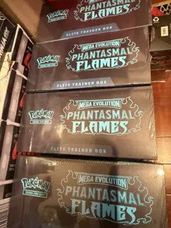 Pokemon Mega Evolution Phantasmal Flames ETB New/Factory Sealed Lot of 2 - Image 2