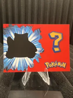 Snorlax #143 - Cracked Ice - Who's That Pokemon 2025 - Pokemon Card NM - Image 2